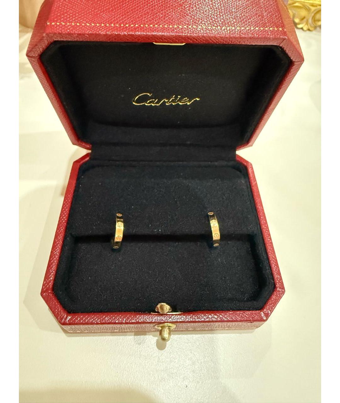 CARTIER Розовые серьги из розового золота, фото 5
