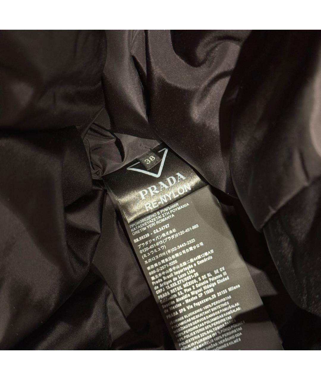 PRADA Черная куртка, фото 6