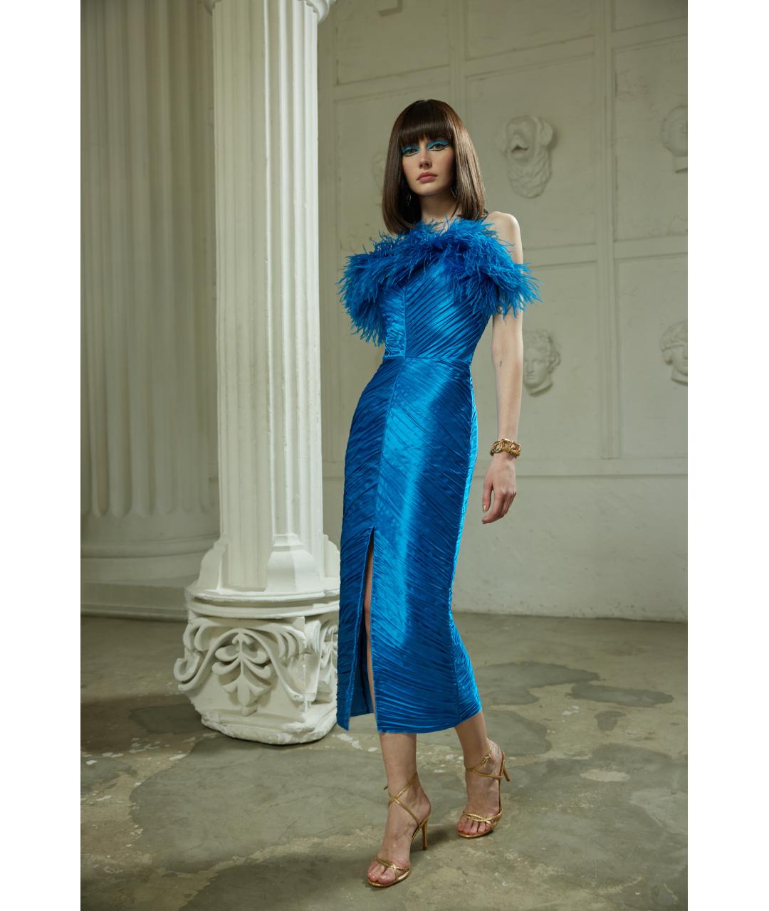 RASARIO Серое полиэстеровое вечернее платье, фото 3