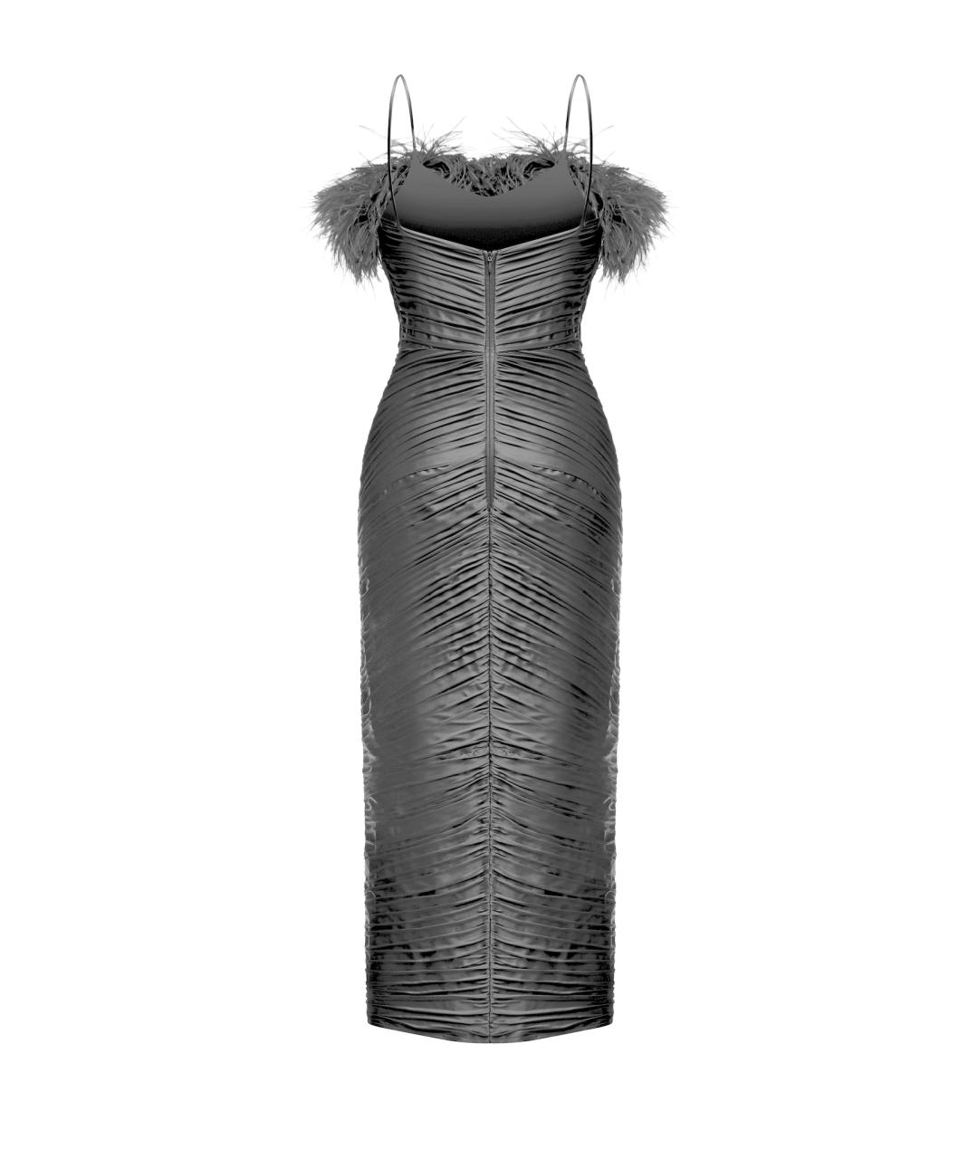 RASARIO Серое полиэстеровое вечернее платье, фото 2