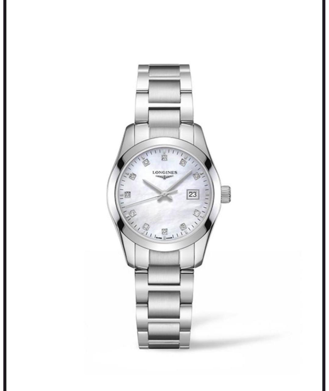 LONGINES Серебряные с серебряным покрытием часы, фото 8