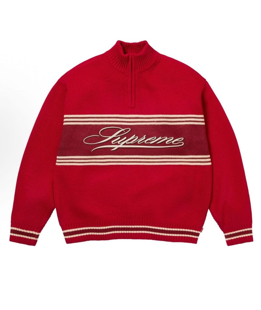 SUPREME Красный джемпер / свитер, фото 4