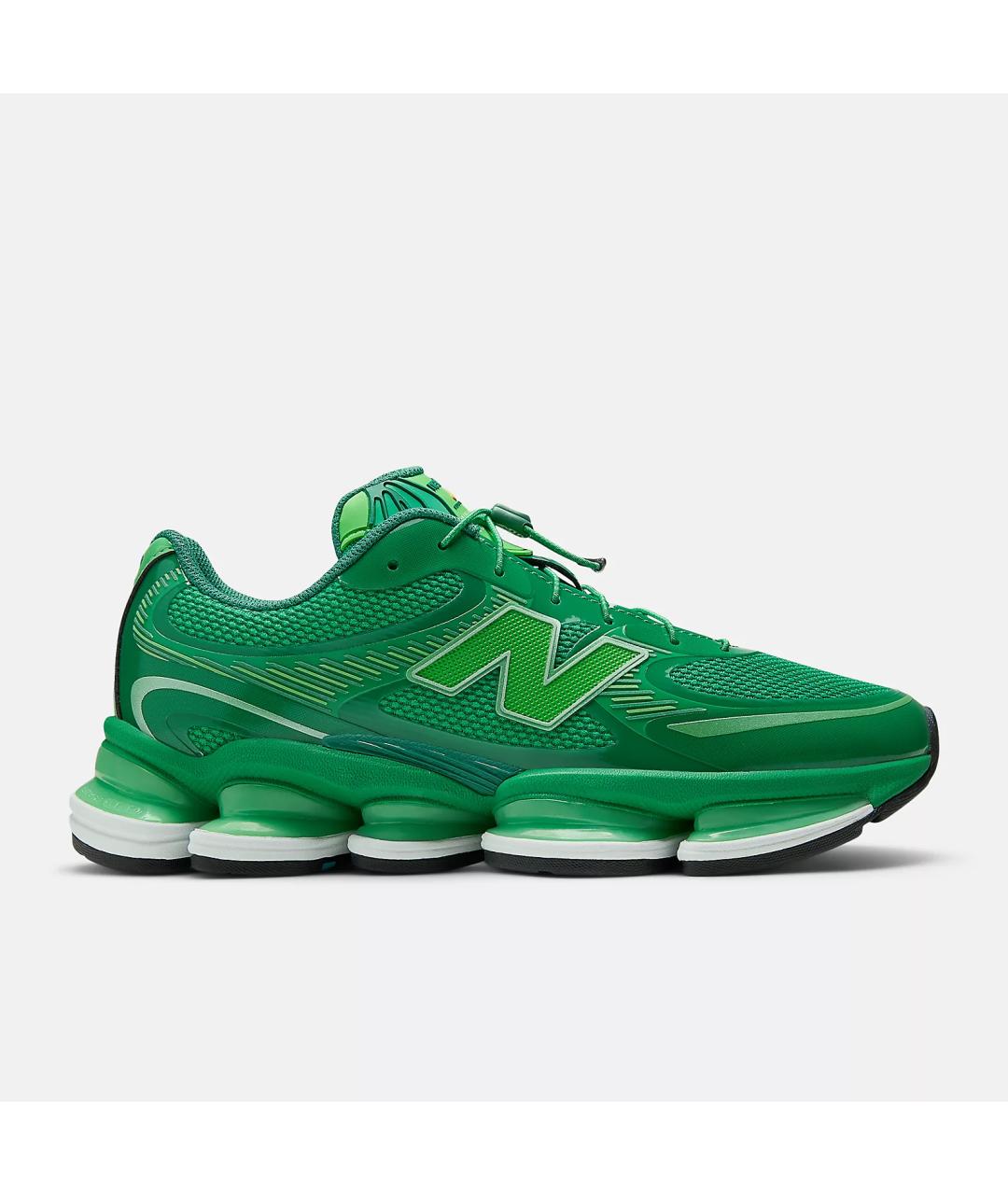 NEW BALANCE Зеленые низкие кроссовки / кеды, фото 9