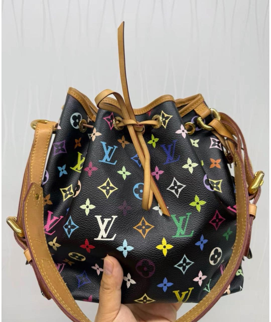 LOUIS VUITTON Черная сумка тоут, фото 3