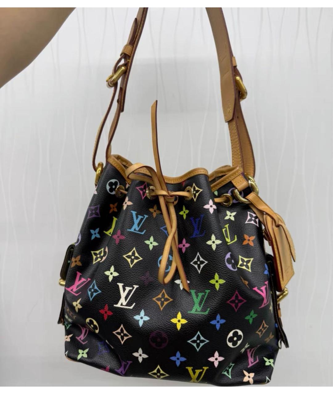 LOUIS VUITTON Черная сумка тоут, фото 6