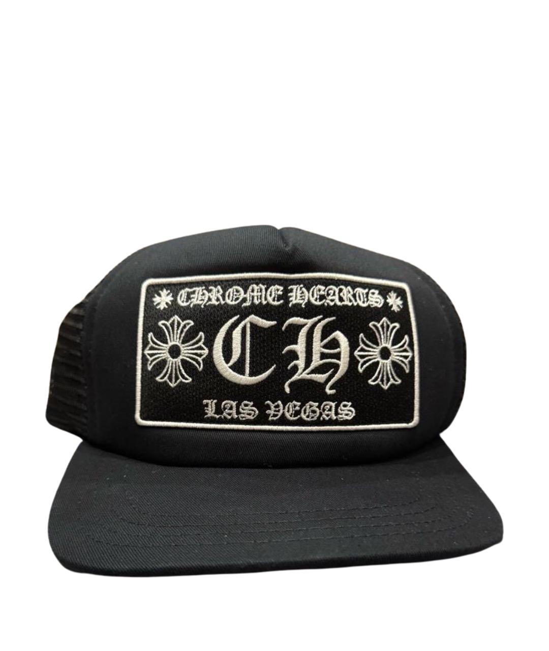 CHROME HEARTS Черная хлопковая кепка/бейсболка, фото 1