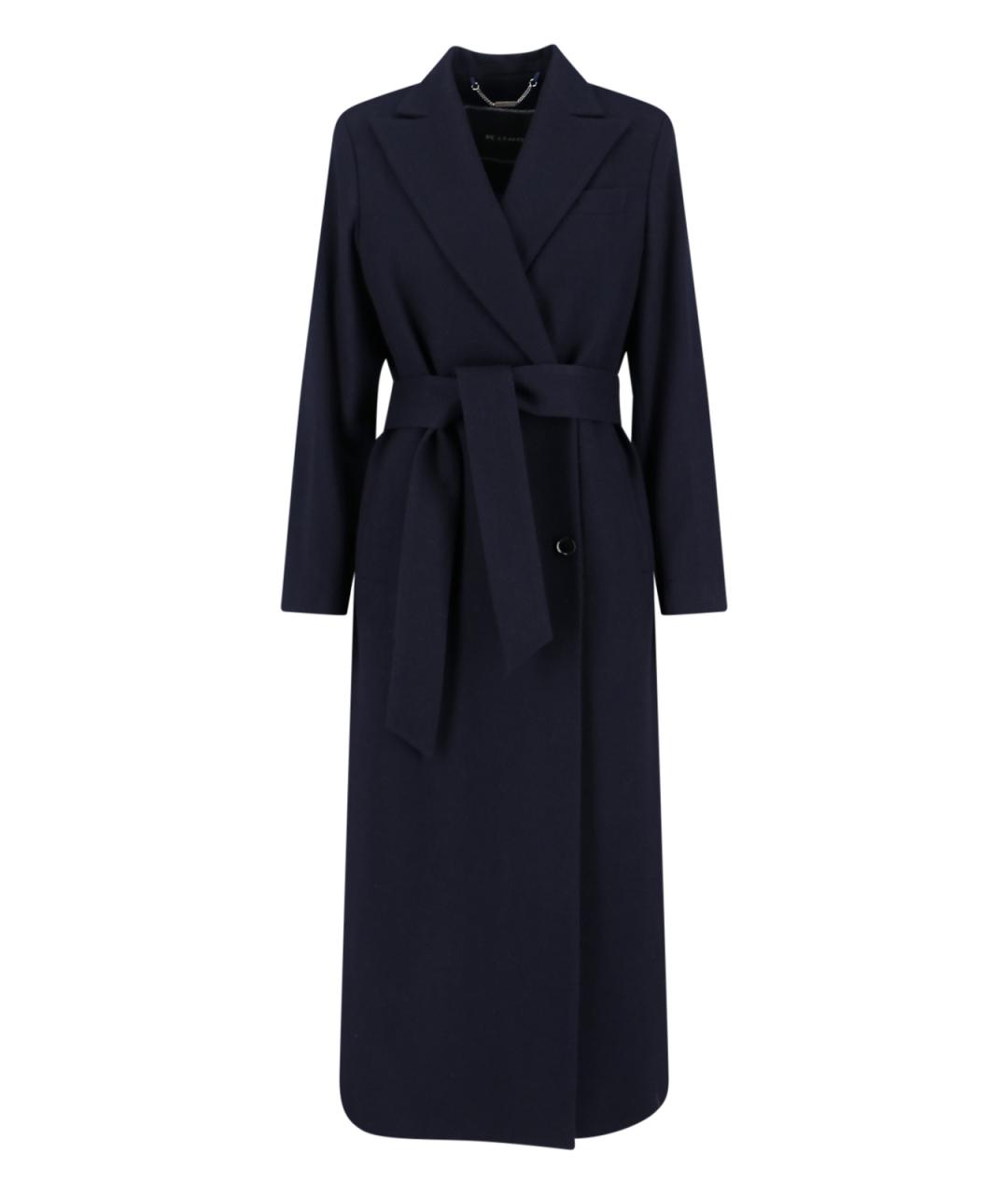 KITON Синее кашемировое пальто, фото 1