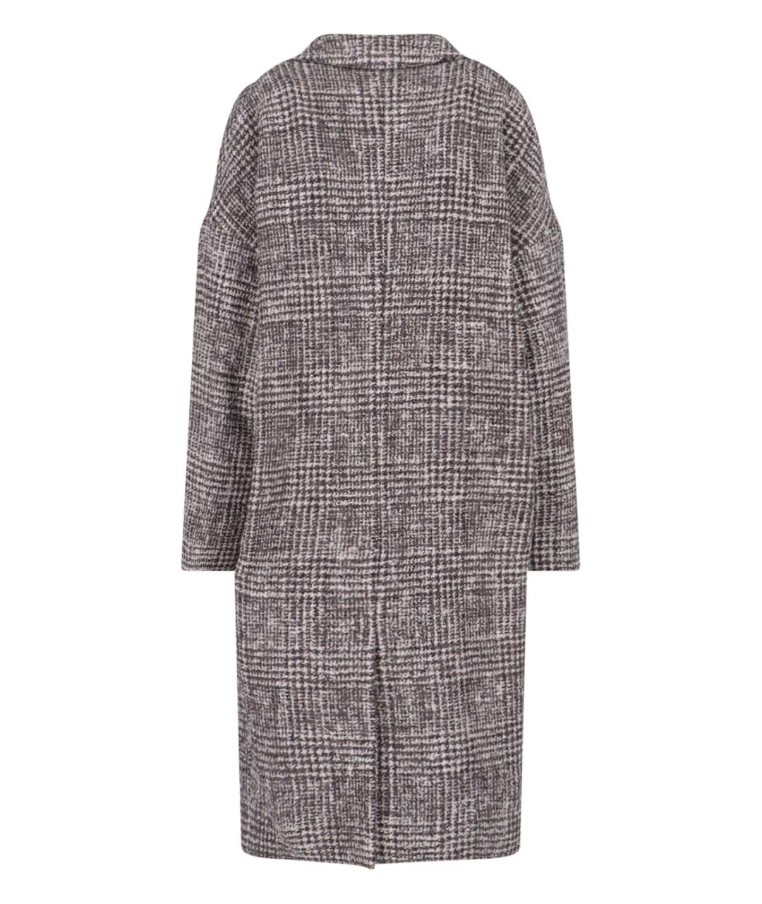 KITON Серое шерстяное пальто, фото 2