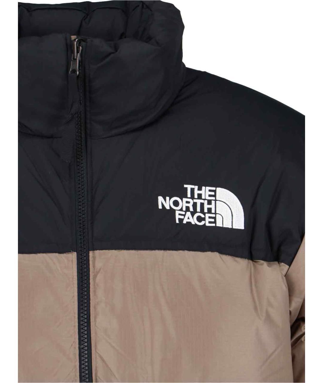 THE NORTH FACE Коричневый полиамидовый пуховик, фото 3