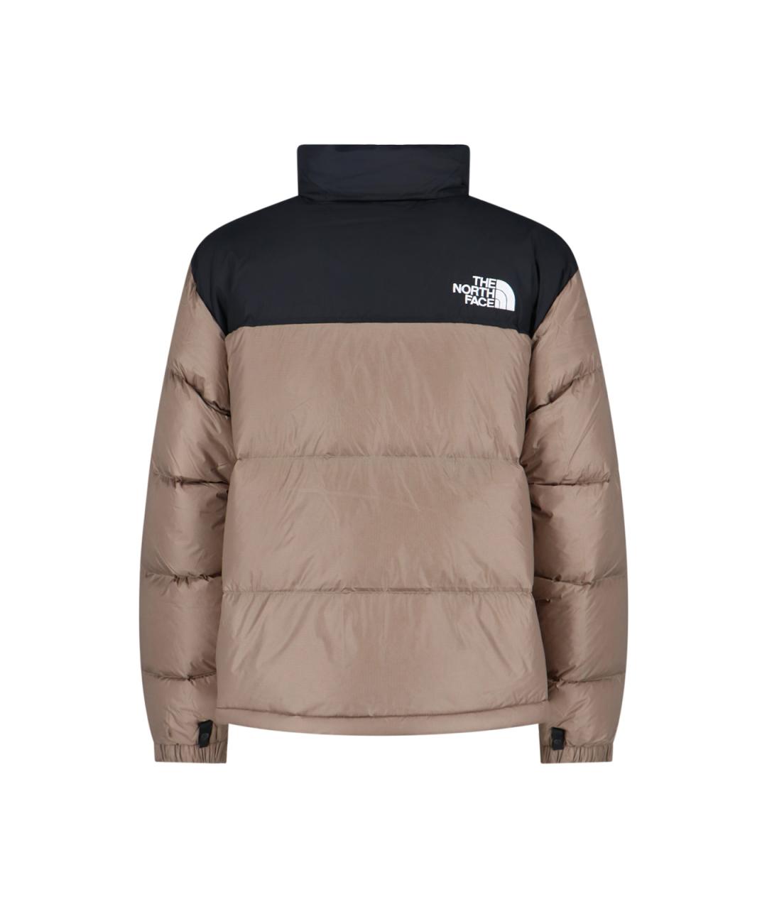 THE NORTH FACE Коричневый полиамидовый пуховик, фото 2