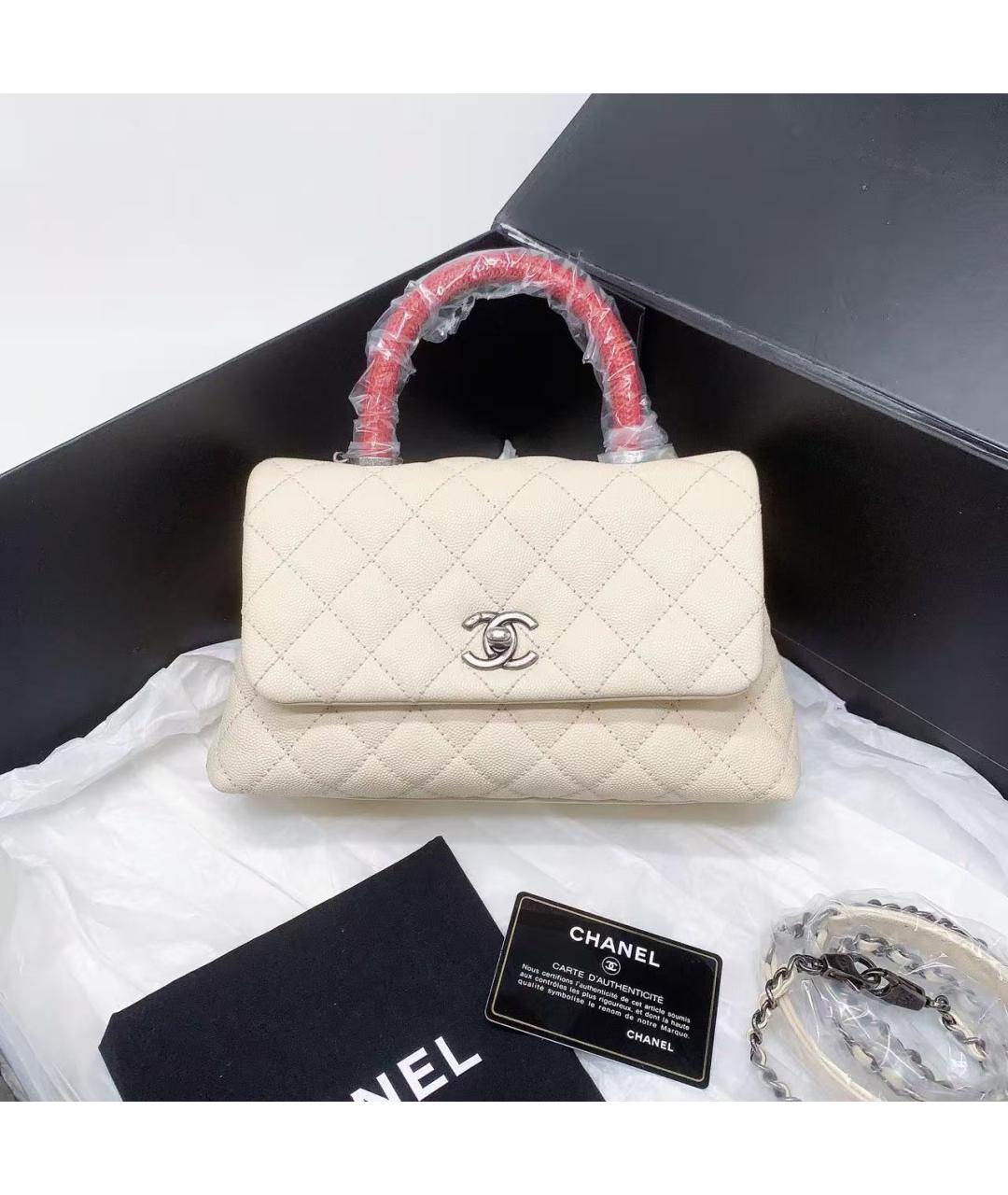 CHANEL Розовая сумка через плечо из экзотической кожи, фото 3
