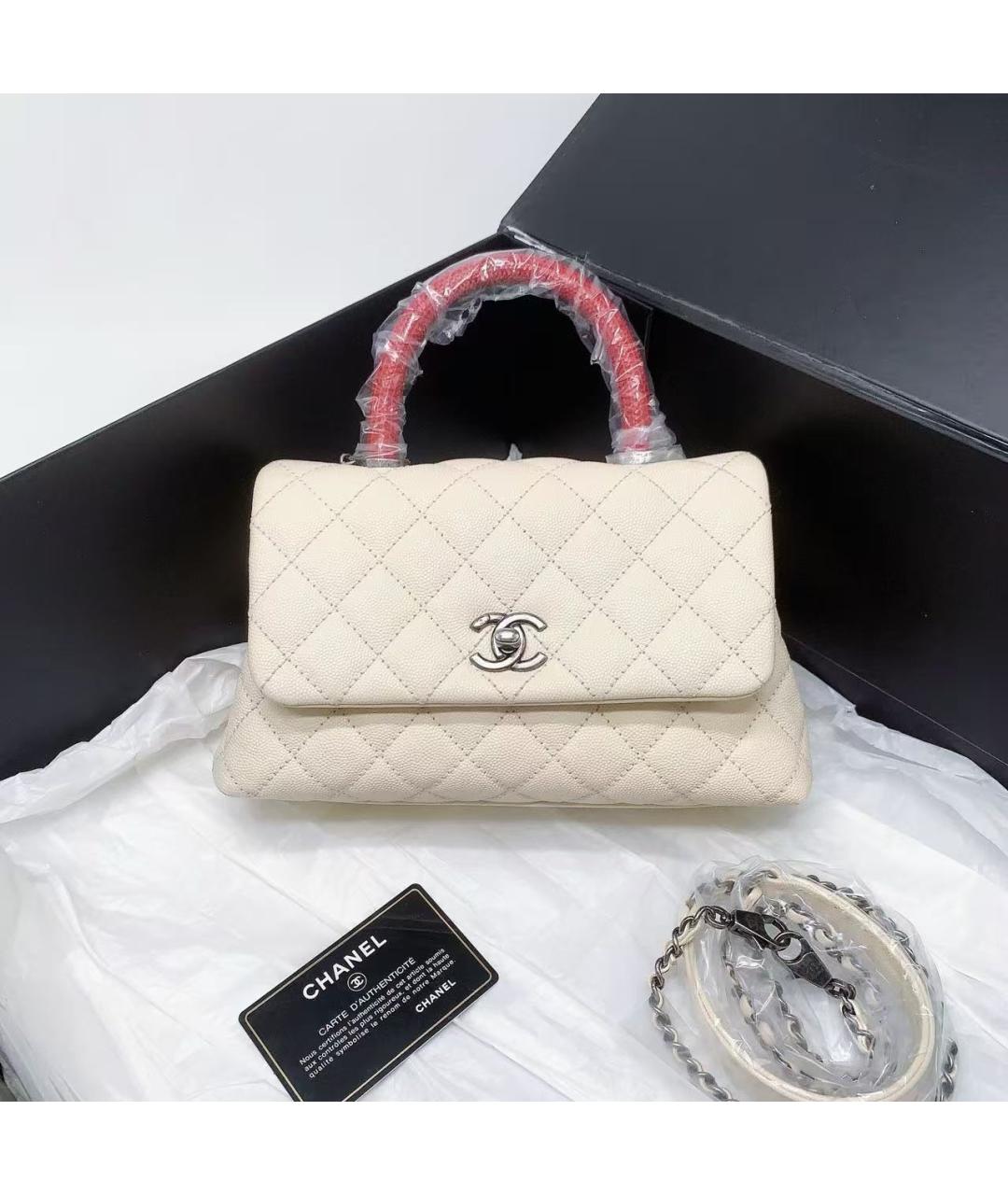 CHANEL Розовая сумка через плечо из экзотической кожи, фото 5