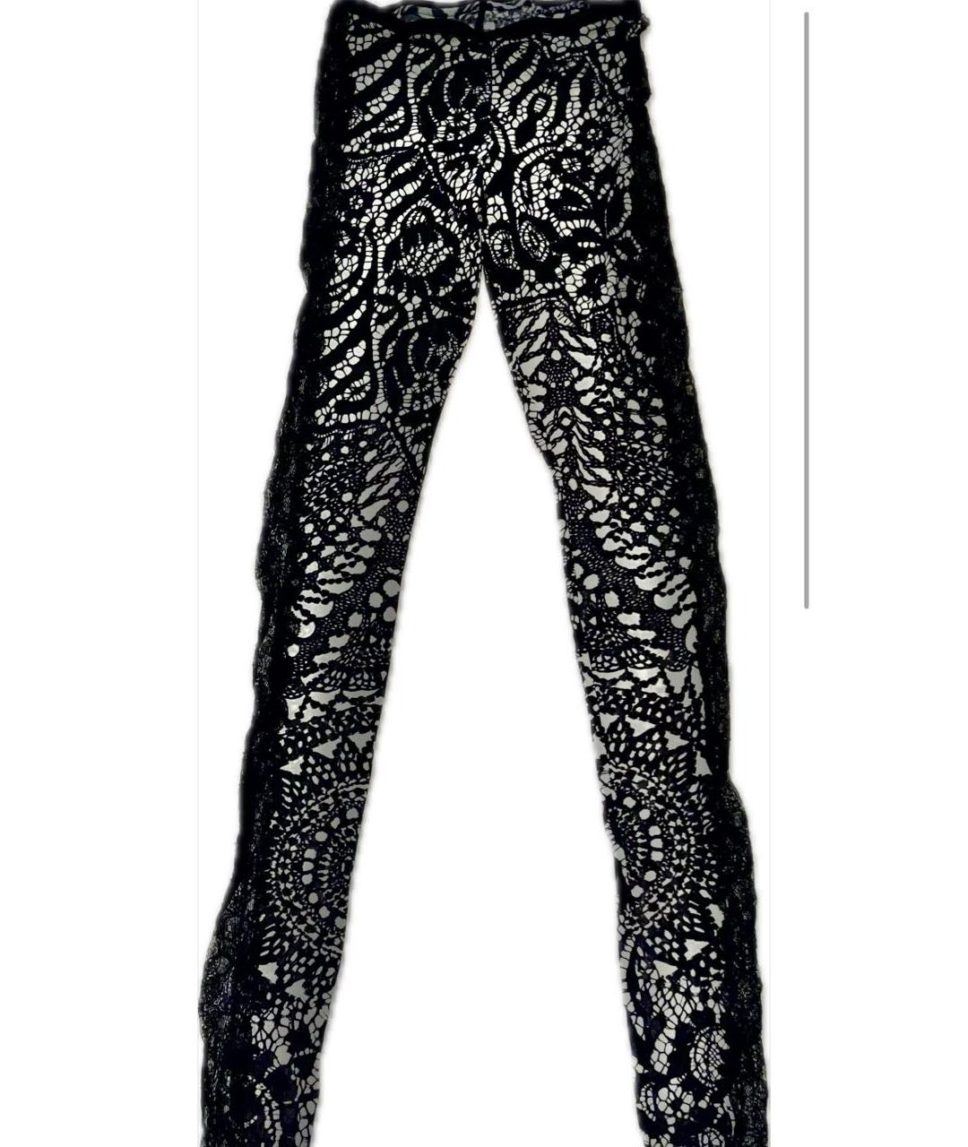 ALEXANDER MCQUEEN Мульти кружевные леггинсы и велосипедки, фото 6