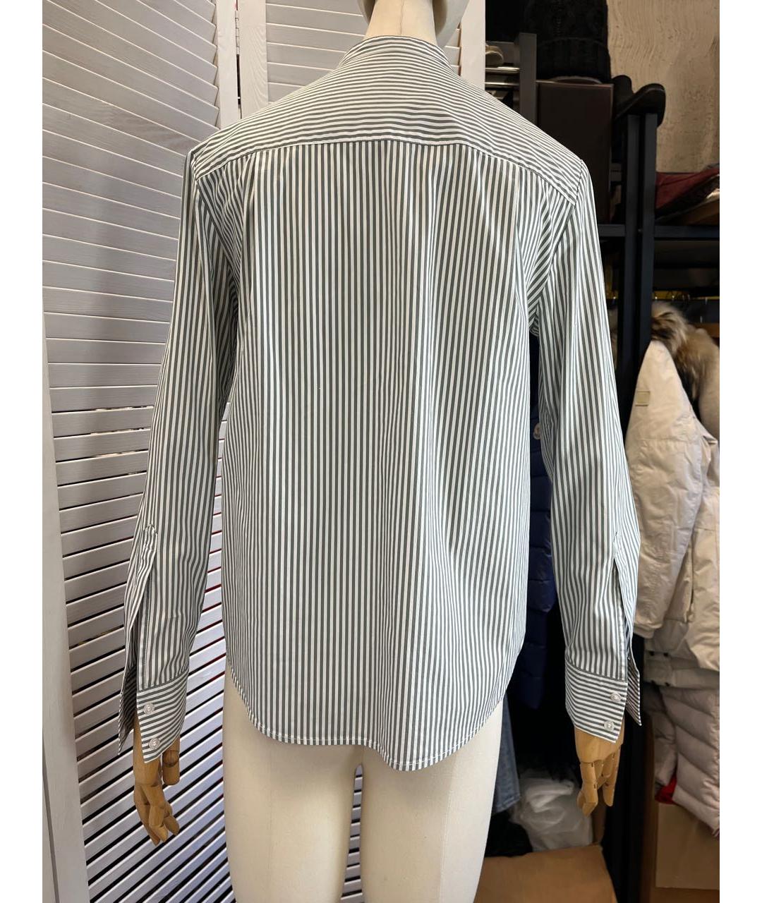 HUGO BOSS Хаки хлопко-эластановая рубашка, фото 7
