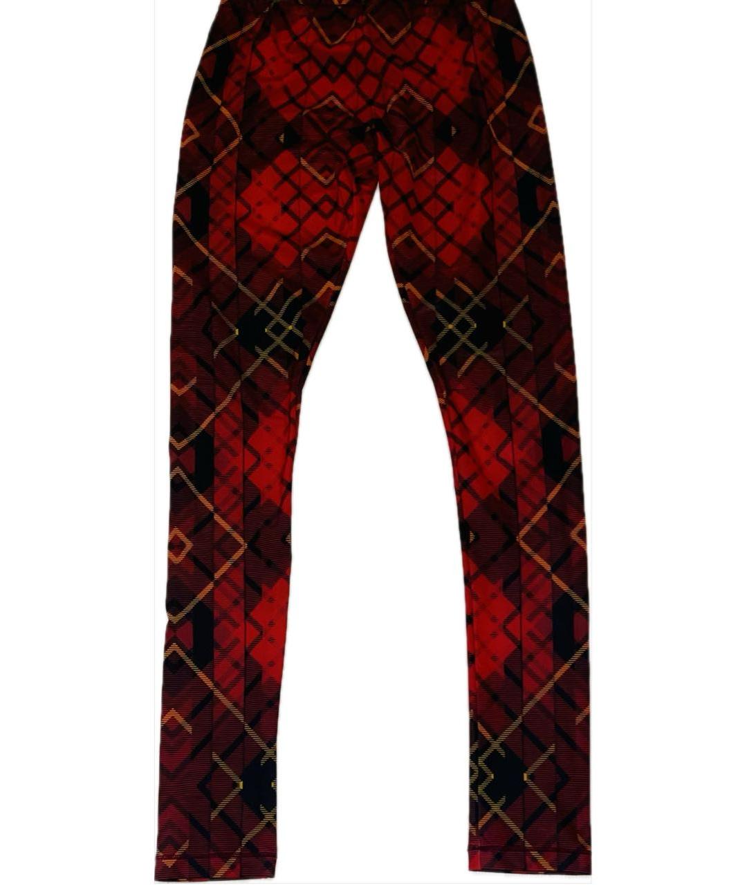 ALEXANDER MCQUEEN Мульти синтетические леггинсы и велосипедки, фото 6