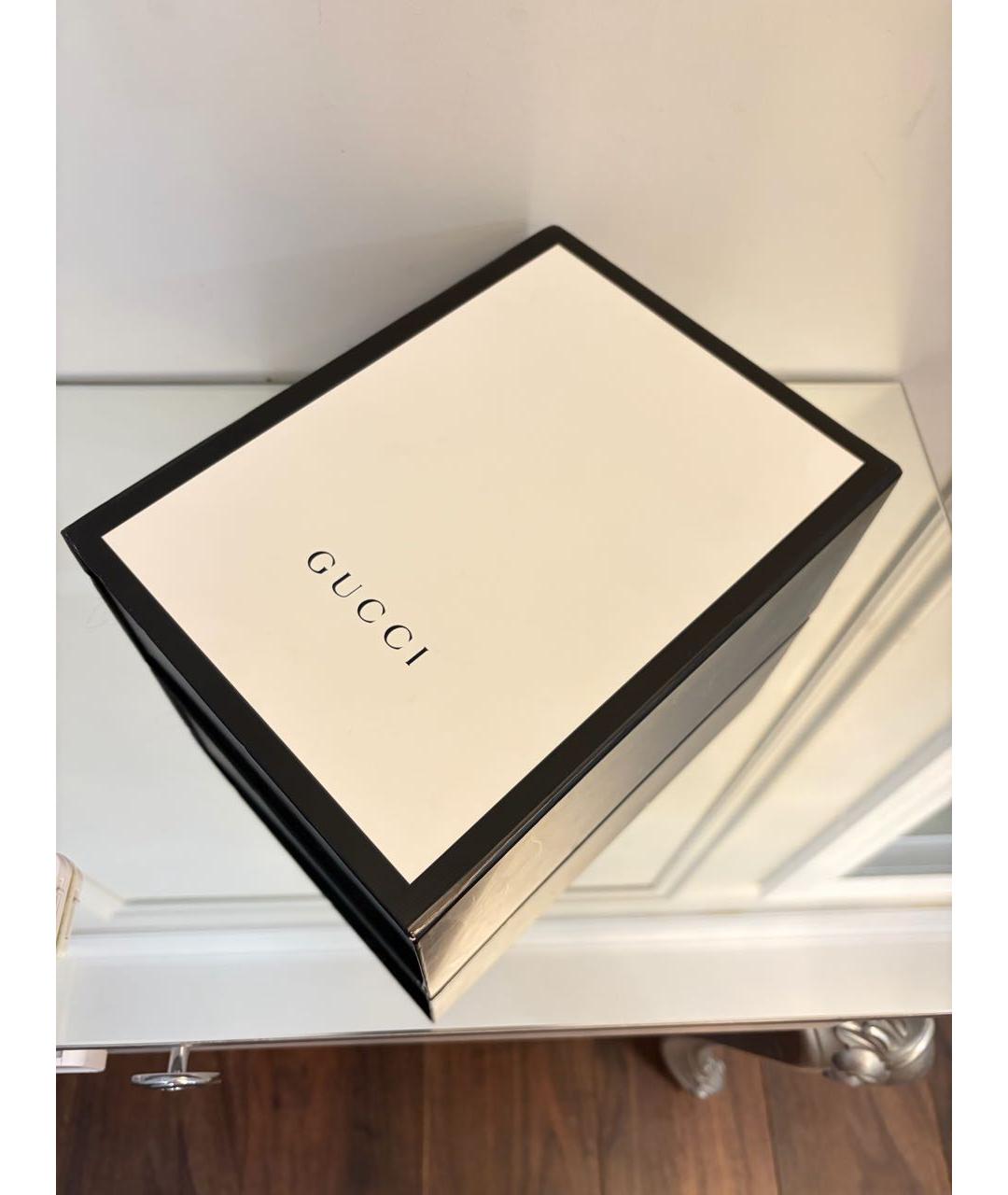 GUCCI Бежевая сумка через плечо из лакированной кожи, фото 5