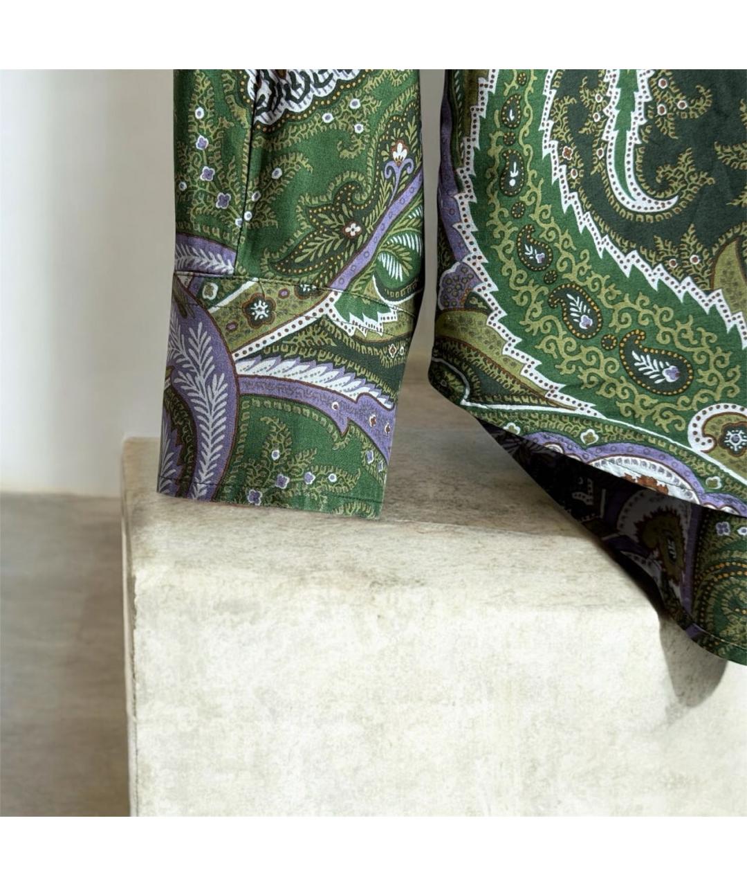 ETRO Мульти хлопковая кэжуал рубашка, фото 4