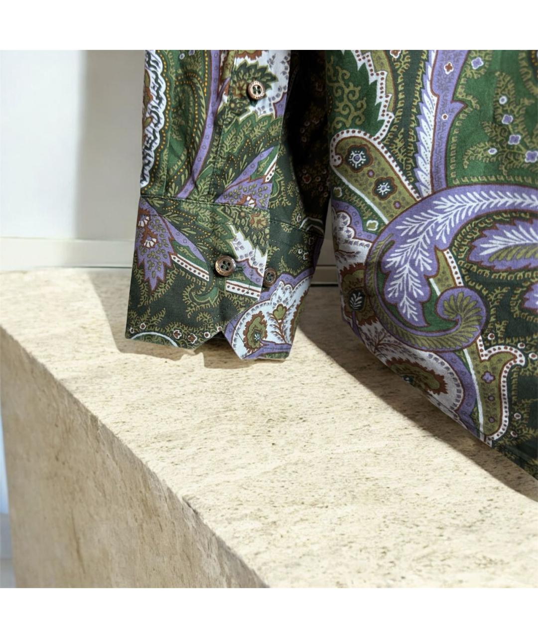 ETRO Мульти хлопковая кэжуал рубашка, фото 6