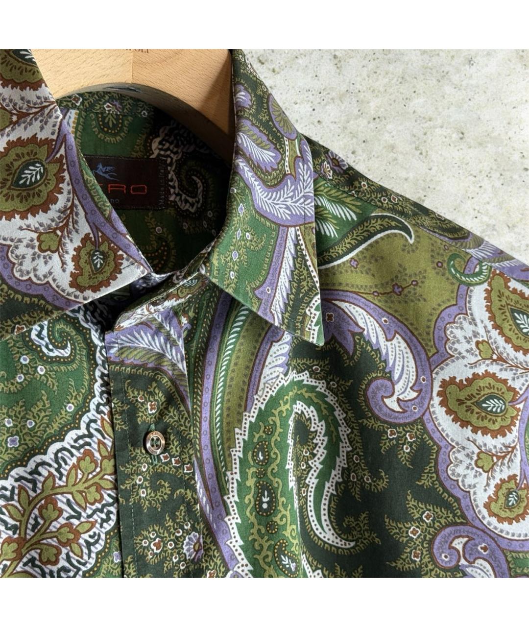 ETRO Мульти хлопковая кэжуал рубашка, фото 3