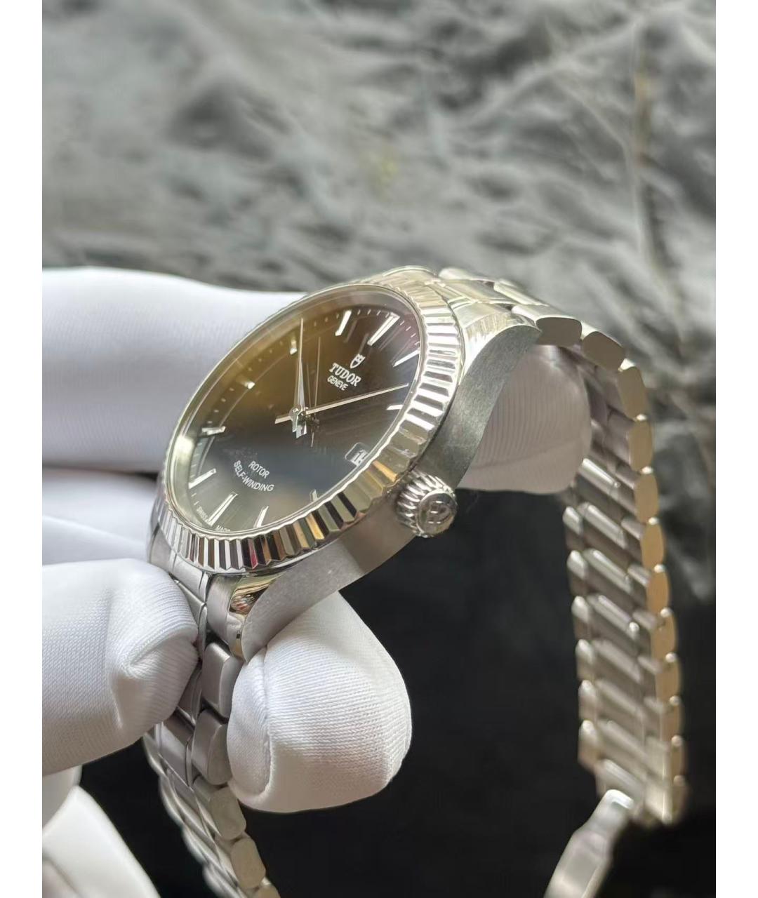 TUDOR Серебряные часы, фото 5
