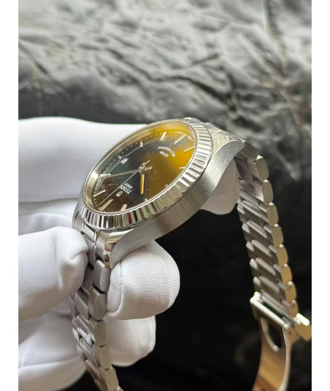 TUDOR Серебряные часы, фото 4