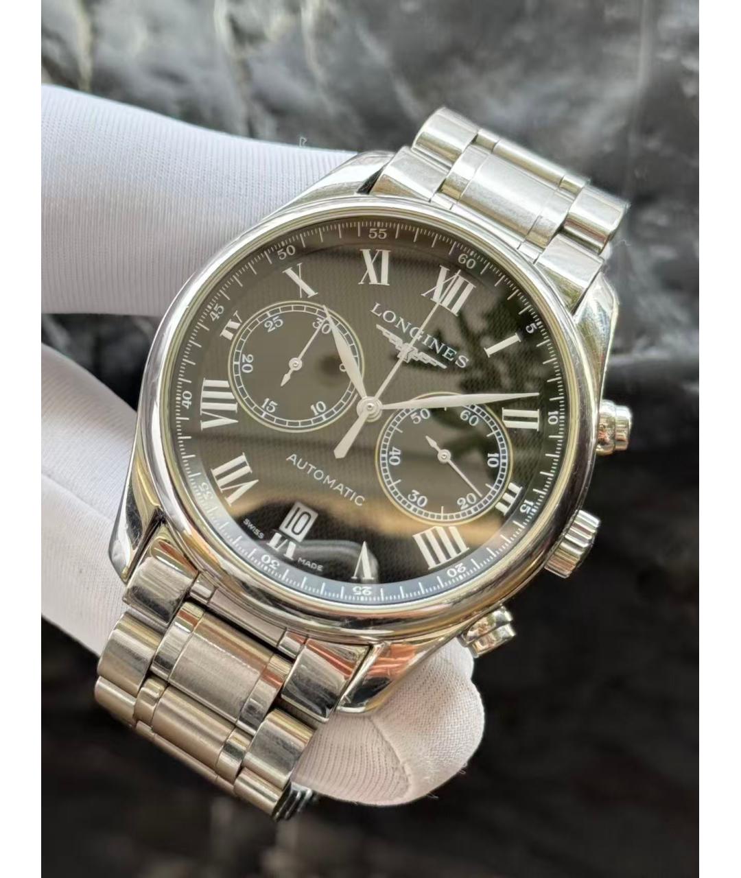 LONGINES Серебряные часы, фото 3