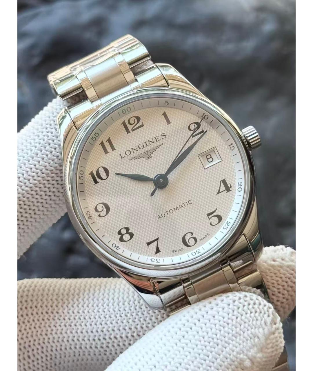 LONGINES Серебряные часы, фото 2