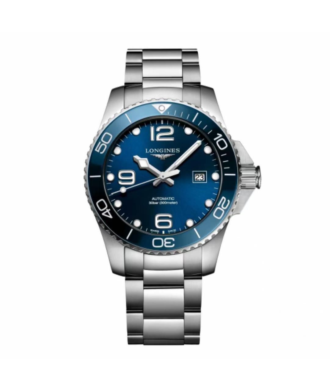 LONGINES Синие часы, фото 1