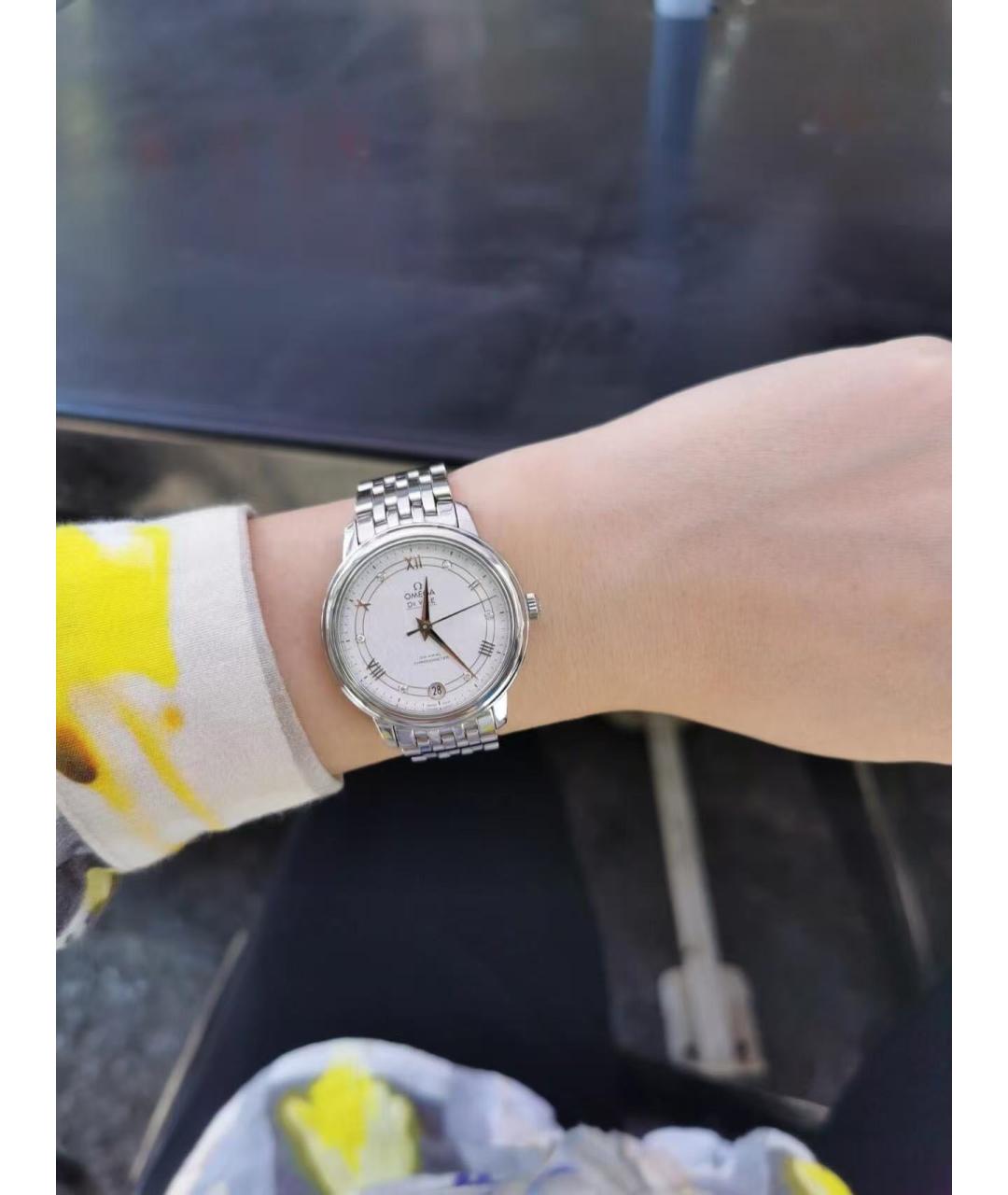 OMEGA Серебряные часы, фото 5