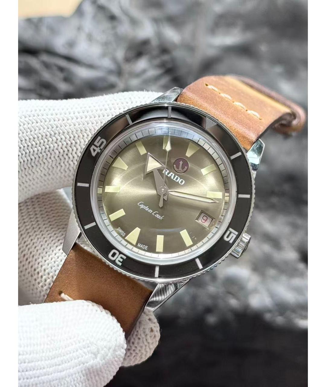 RADO Серебряные часы, фото 4