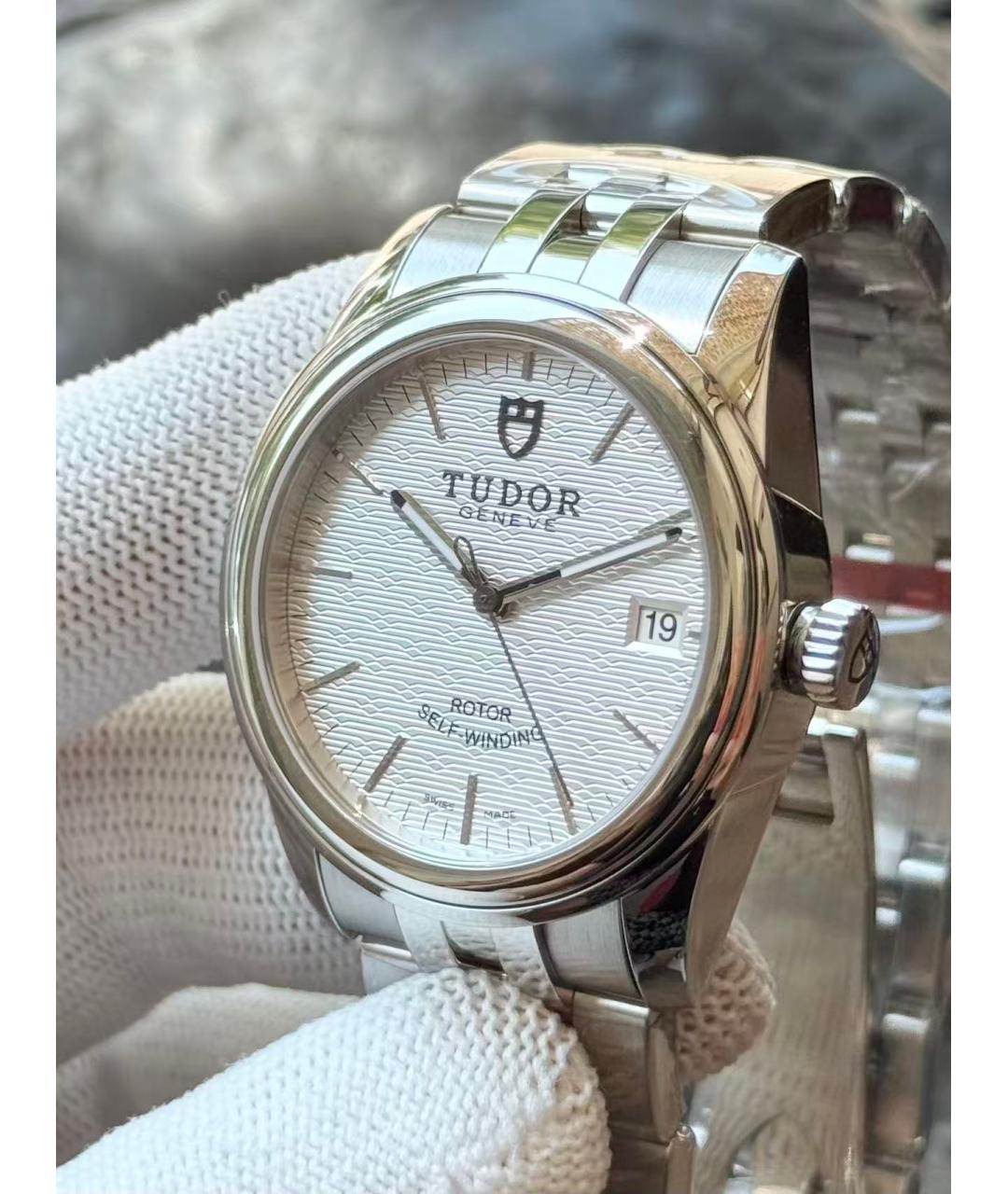 TUDOR Серебряные часы, фото 3