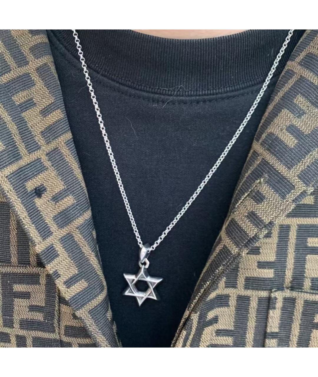 CHROME HEARTS Серебрянный серебряный кулон, фото 5