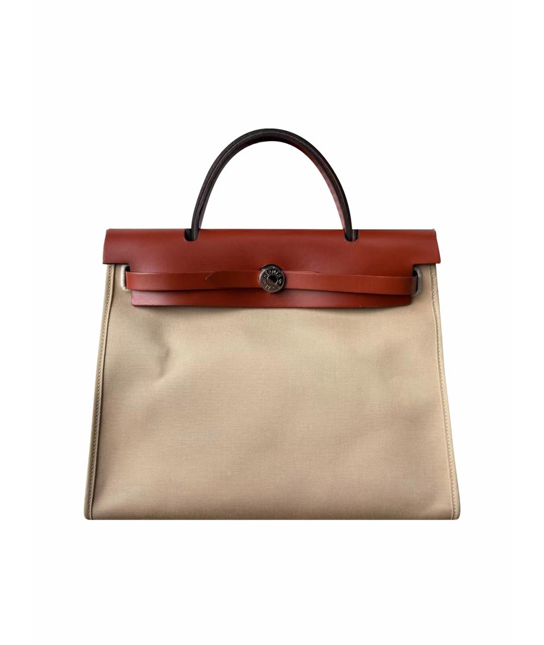 HERMES Красная сумка с короткими ручками, фото 1