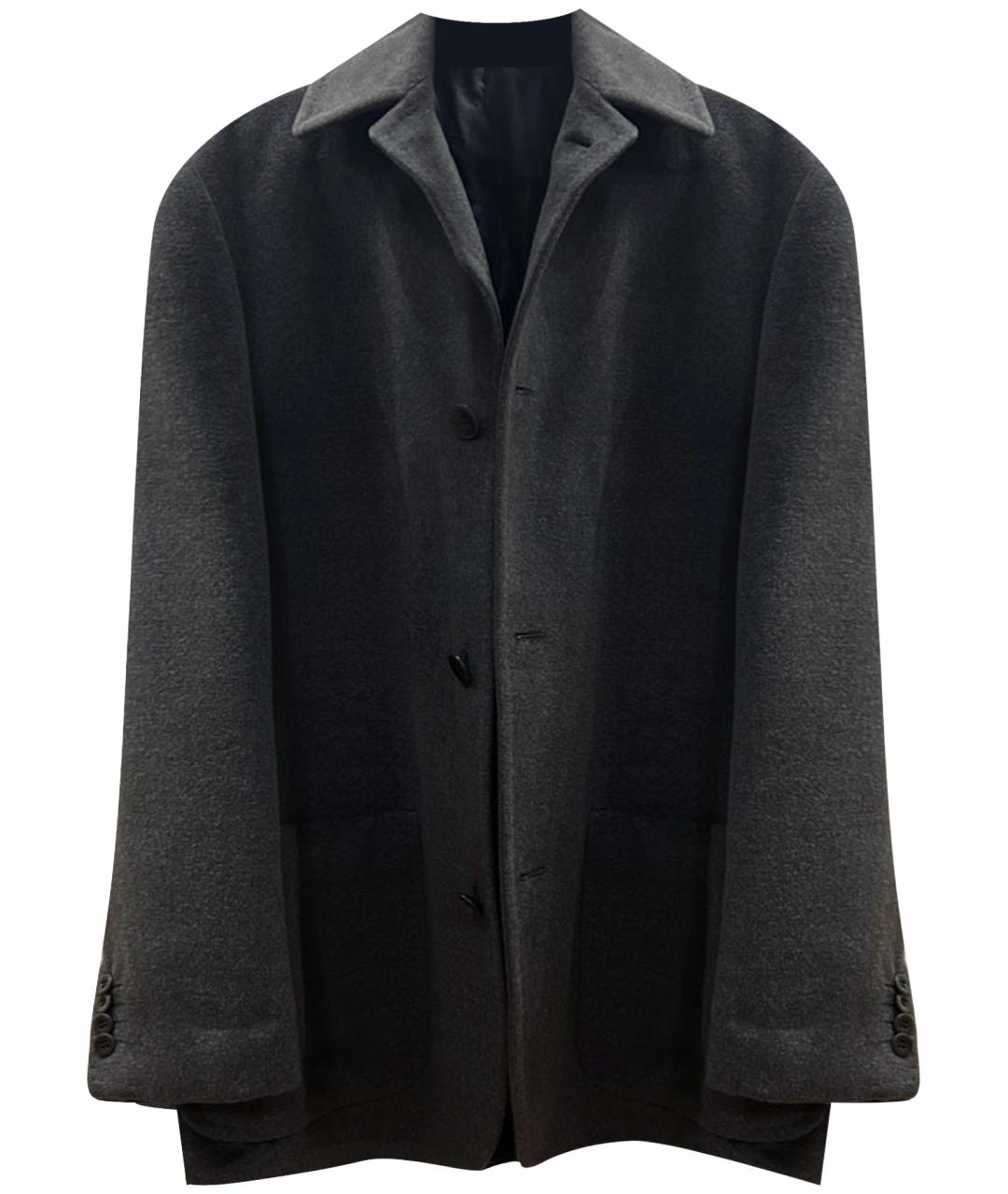 KITON Антрацитовое кашемировое пальто, фото 1