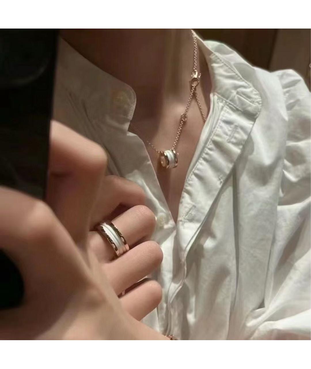 BVLGARI Золотое колье из розового золота, фото 6
