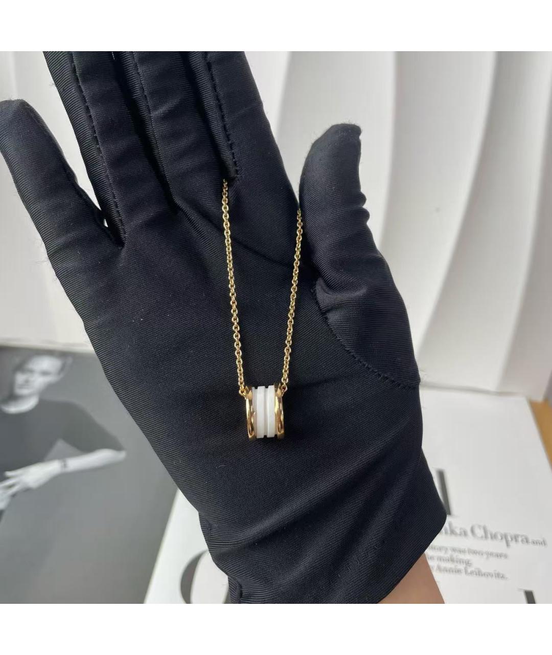 BVLGARI Золотое колье из розового золота, фото 4