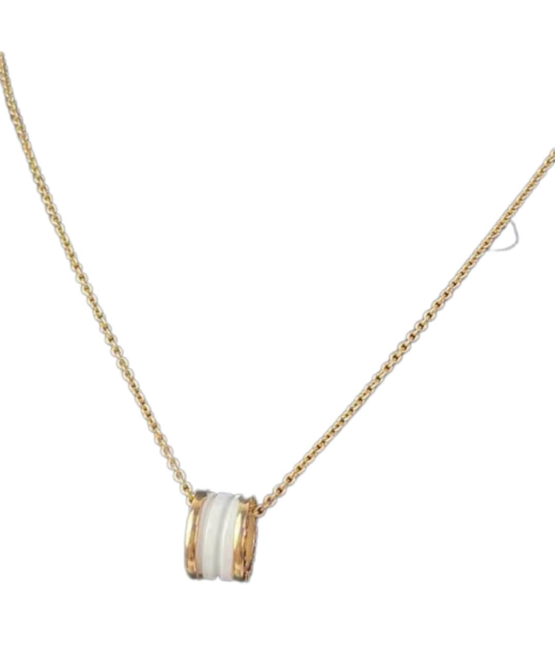 BVLGARI Золотое колье из розового золота, фото 7