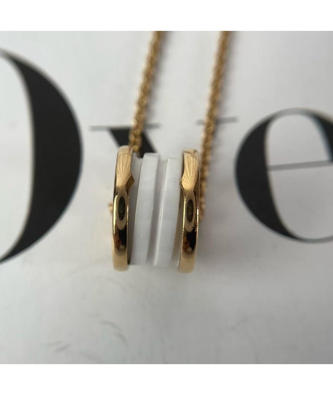 BVLGARI Золотое колье из розового золота, фото 3