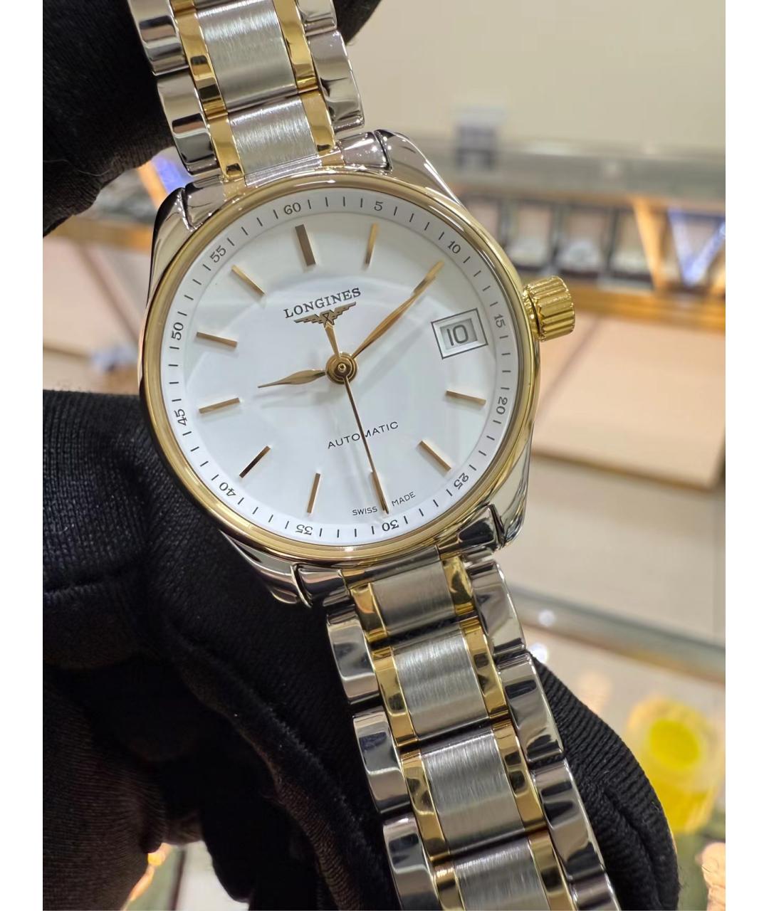 LONGINES Золотые часы из желтого золота, фото 5