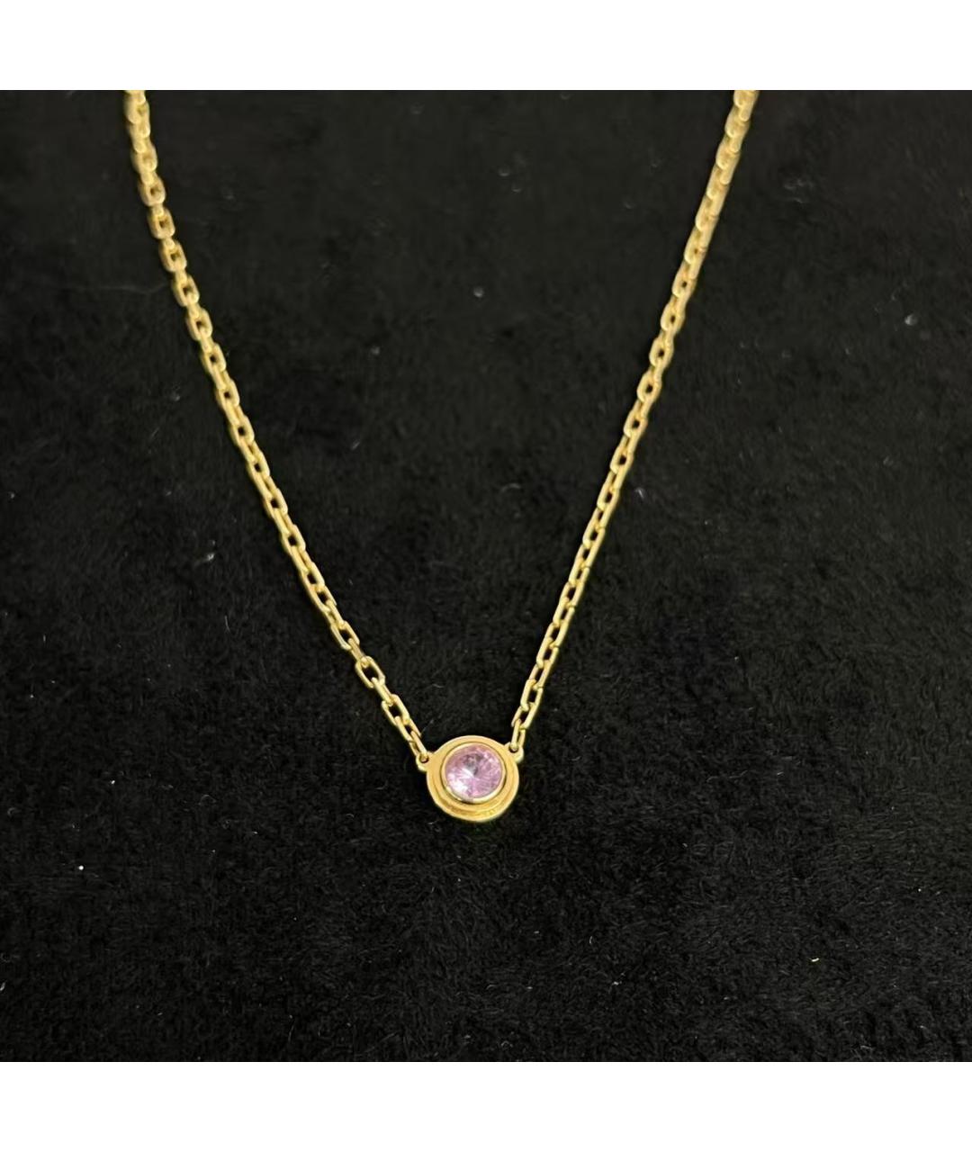 CARTIER Золотое колье из розового золота, фото 2