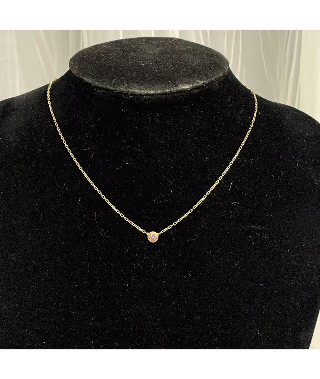 CARTIER Золотое колье из розового золота, фото 5