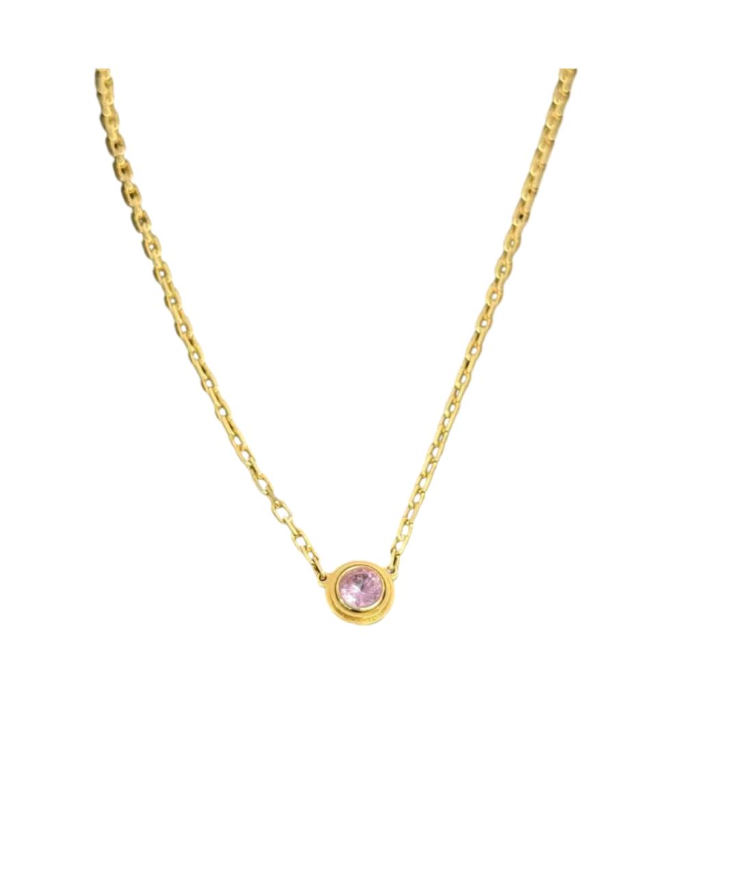 CARTIER Золотое колье из розового золота, фото 1