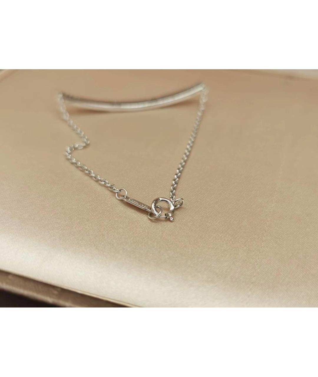 TIFFANY&CO Серебрянный браслет из белого золота, фото 4