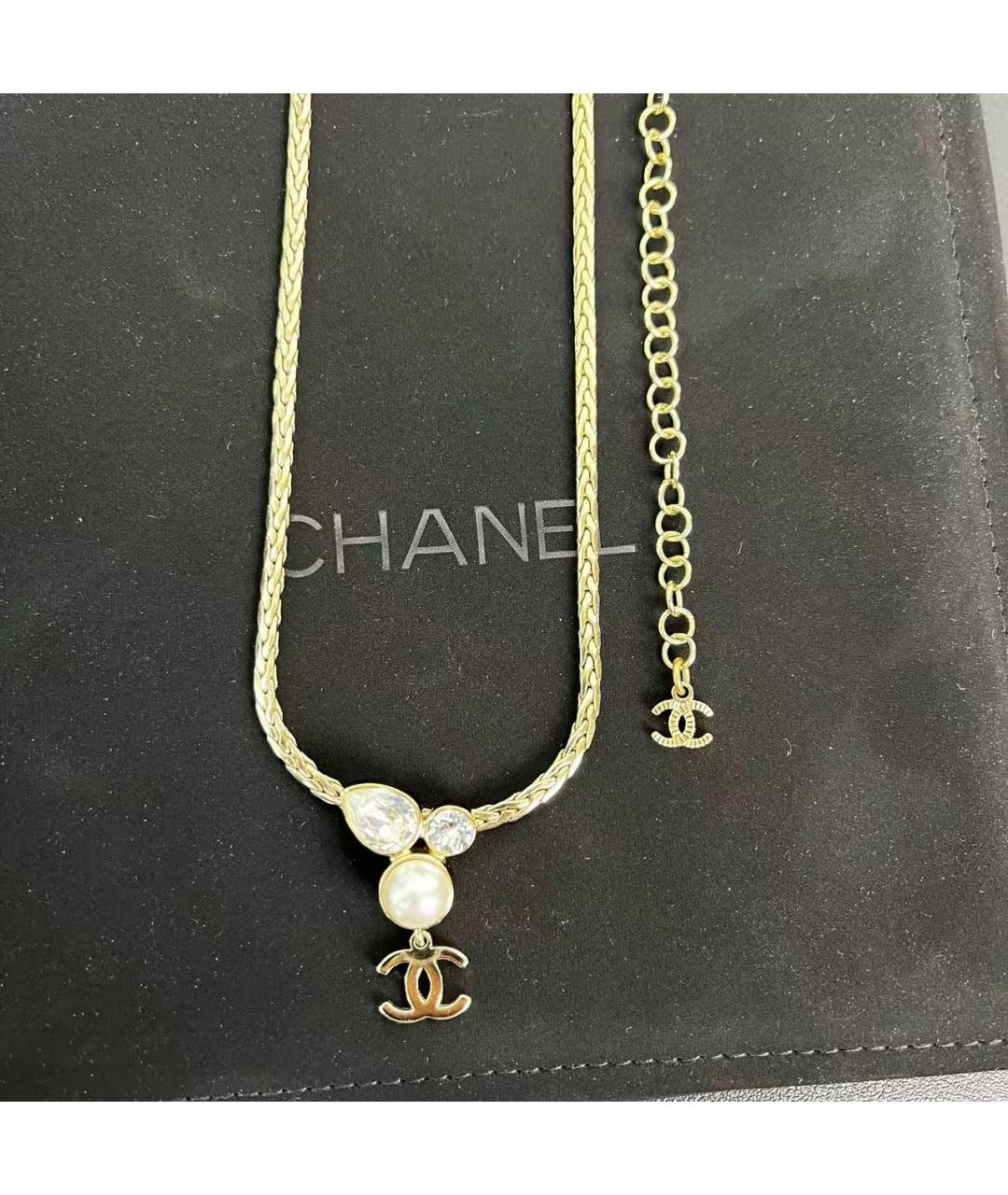 CHANEL Золотая подвеска, фото 2