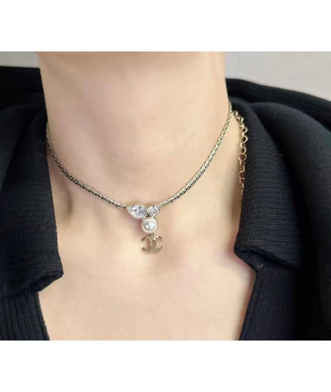 CHANEL Золотая подвеска, фото 6