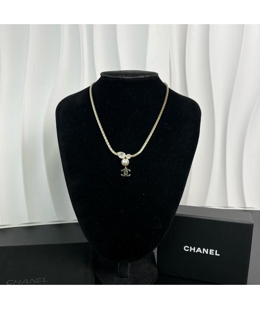 CHANEL Золотая подвеска, фото 5