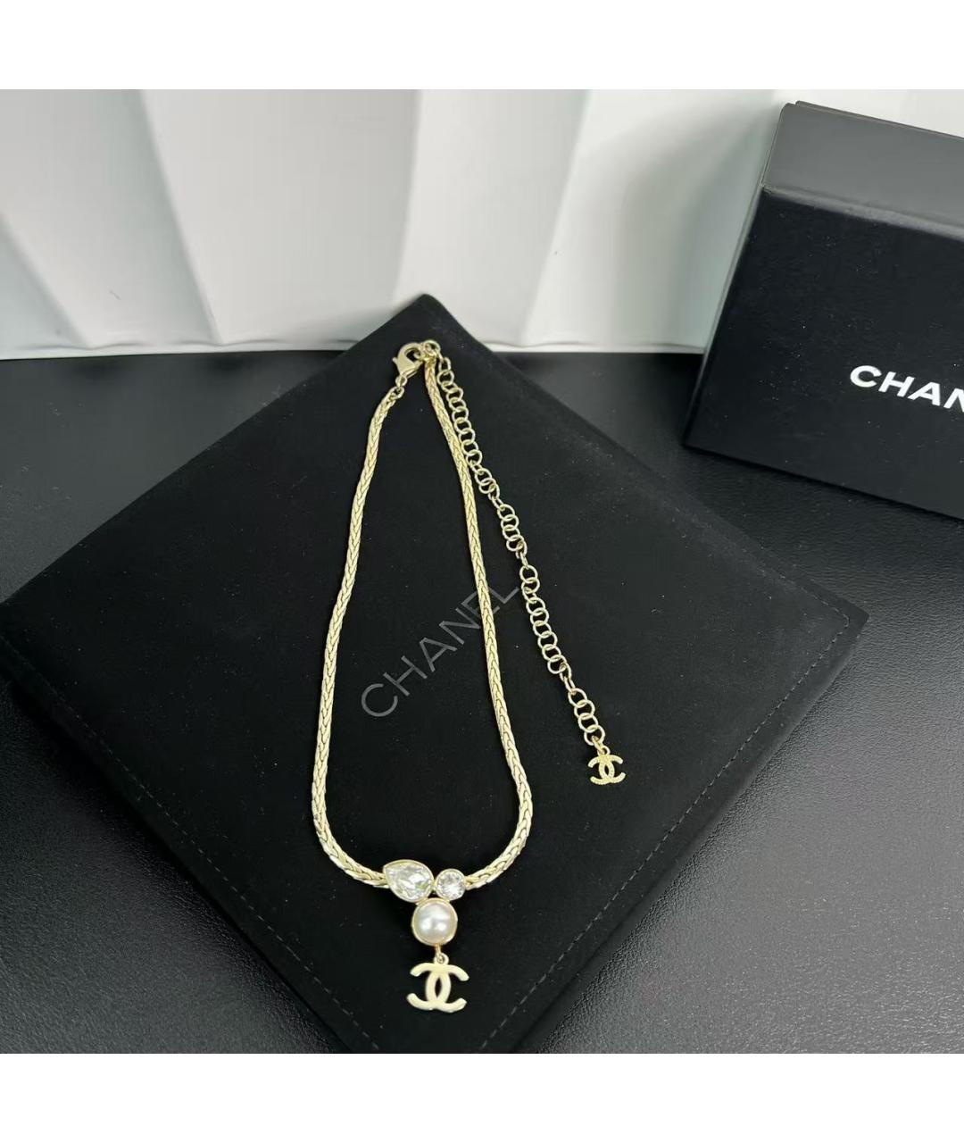 CHANEL Золотая подвеска, фото 3