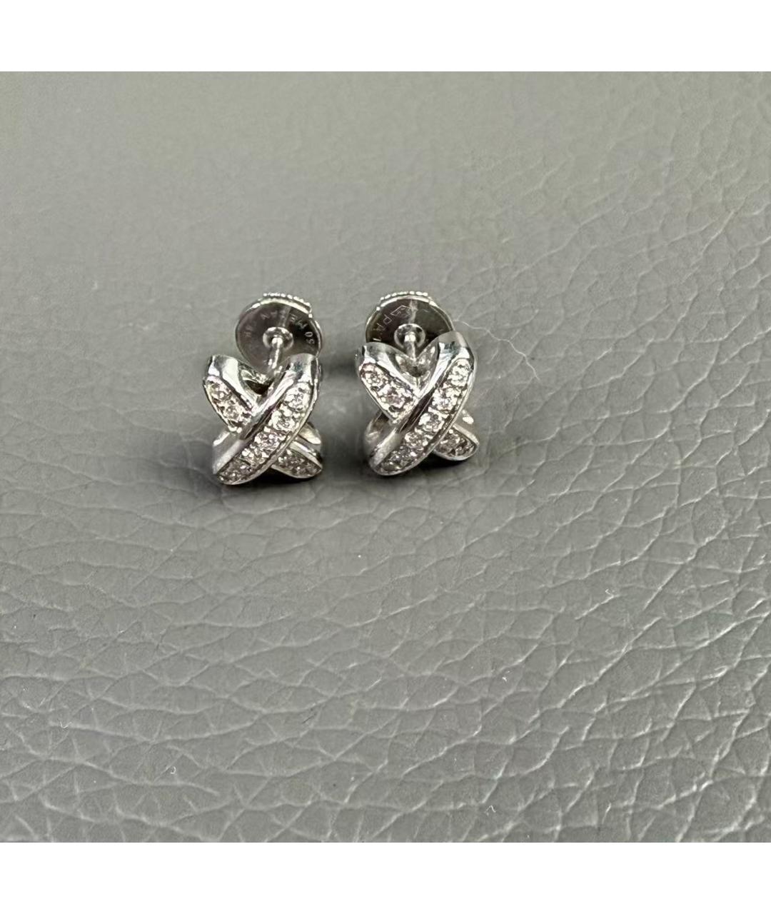 CHAUMET Серебряные серьги из белого золота, фото 3