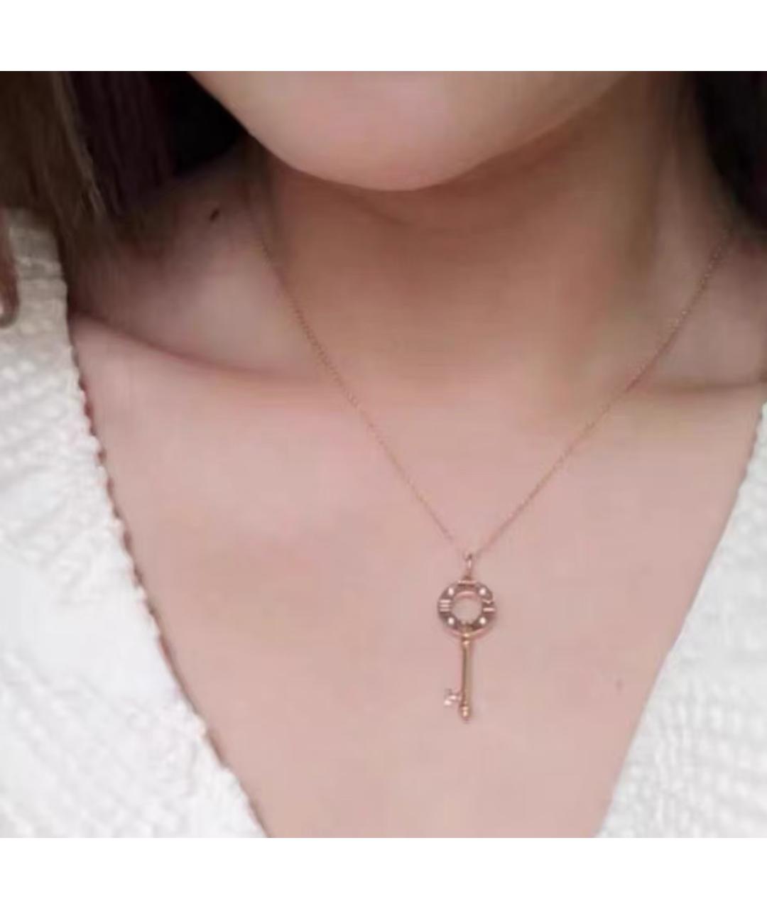 TIFFANY&CO Золотая подвеска из розового золота, фото 7