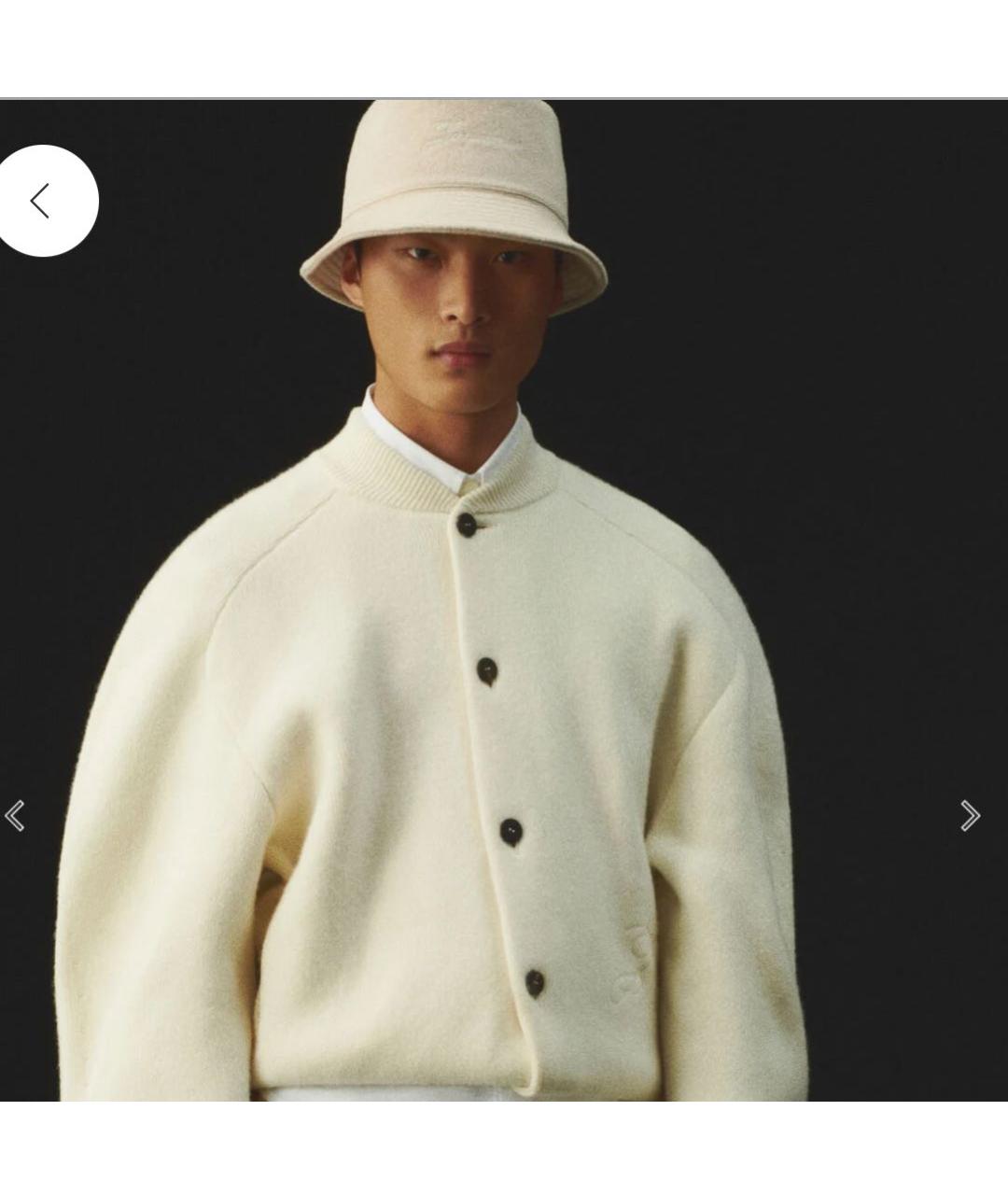 JACQUEMUS Бежевая шерстяная панама, фото 2